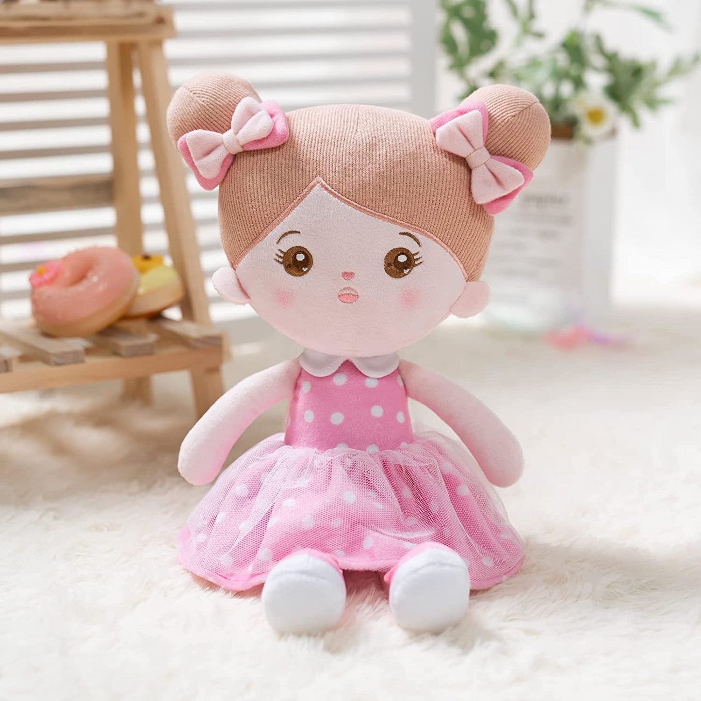 15" Soft Baby Doll (Color Abby01 Pink)