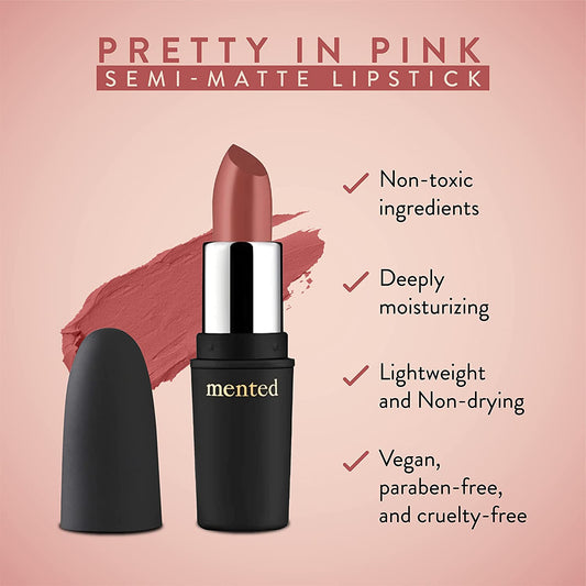 Semi Matte Lipstick, 1pc - Color: Pretty in Pink