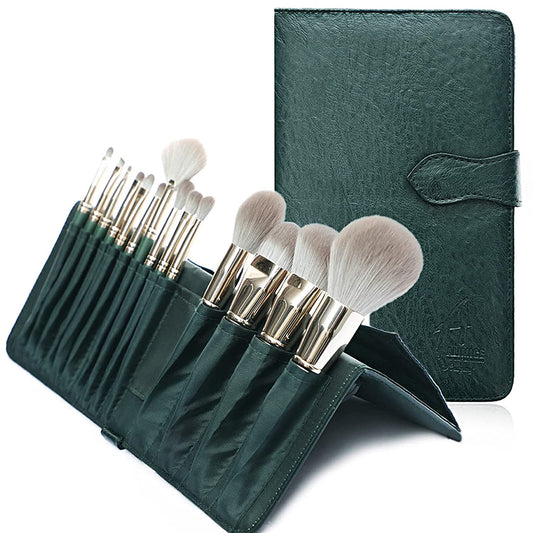 14 Piece Professional Makeup Brush Set with Case