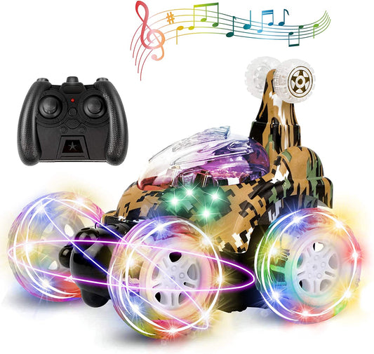 Rechargeable remote control car, with lights and music