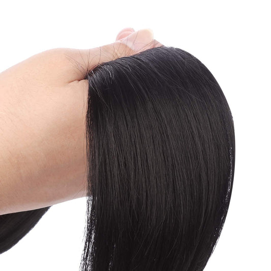 26 inch color black ponytail extension