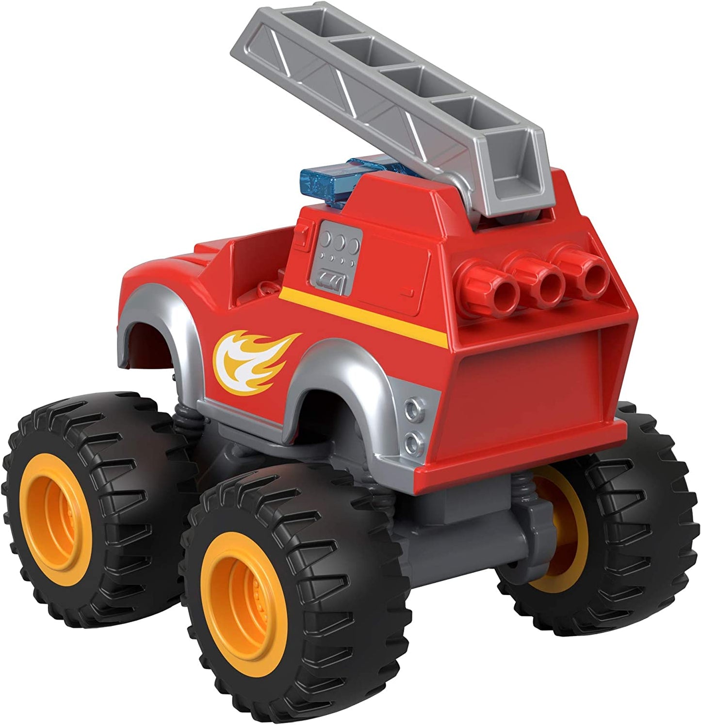 Toy Blaze's rescue car, red