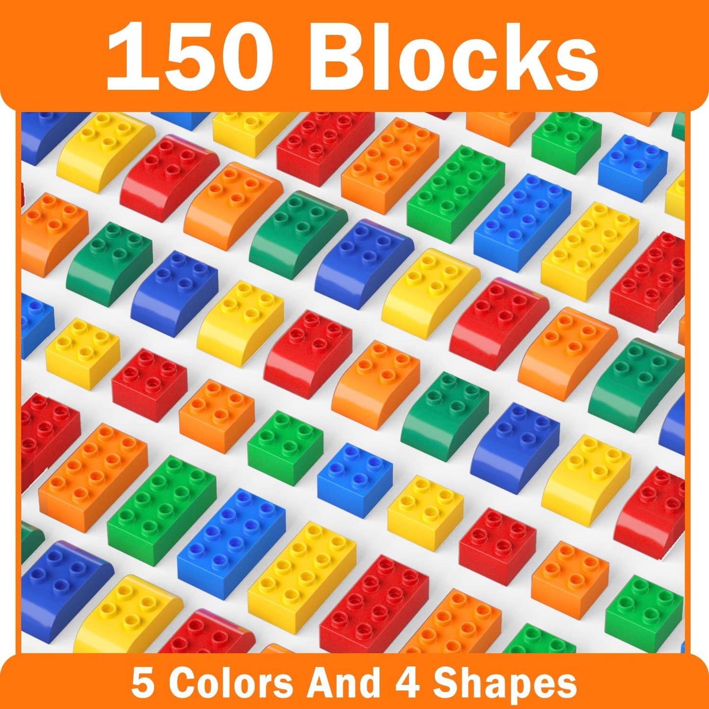 Building blocks, 151 pieces