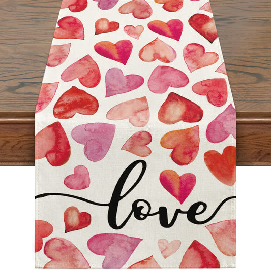 Valentine Table Runner, Sweet Heart (13 x 72 inches)