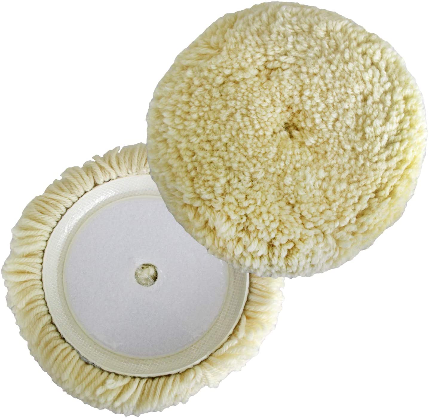 2pc 6 inch car buffing pad set