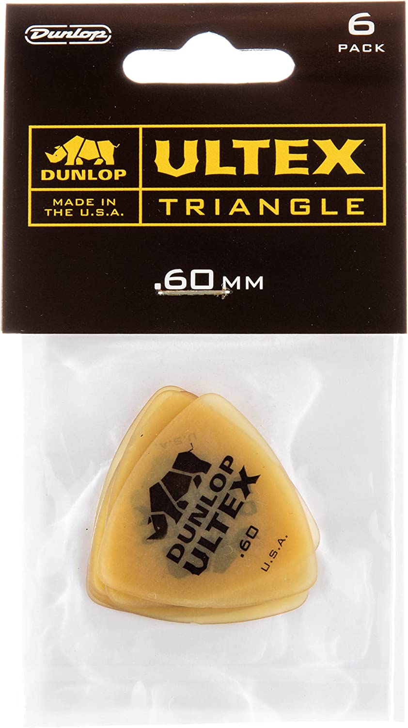 Triangle Picks, .60mm, 6 Pack