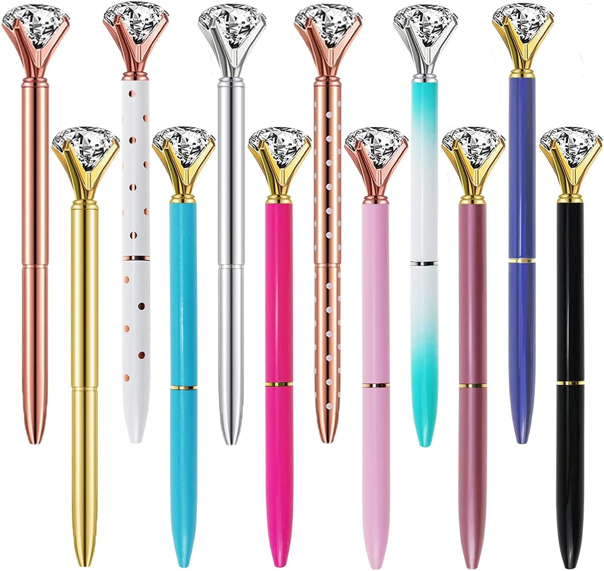 Metal Bling Crystal Diamond Pens