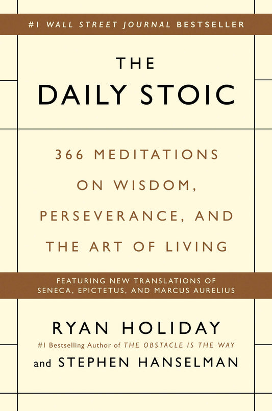 The Daily Stoic, Hardcover