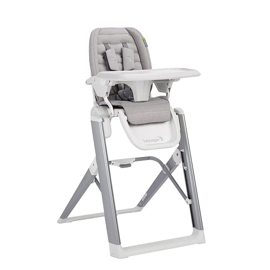 Foldable Baby Highchair, light grey