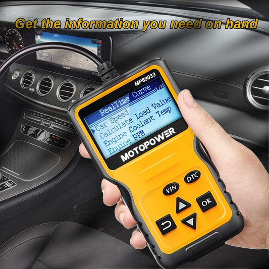 Engine Fault Code Reader, Yellow