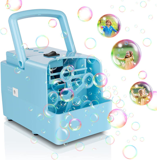 Automatic bubble to make bubbles, 2 speeds, Blue