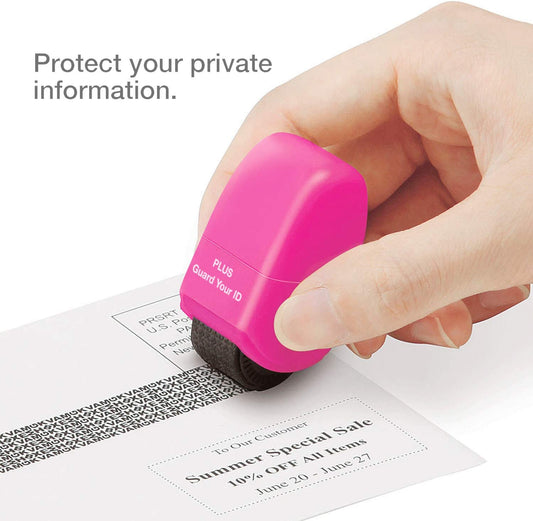 IS-520CM Identity Security Stamp Roller (Pink)