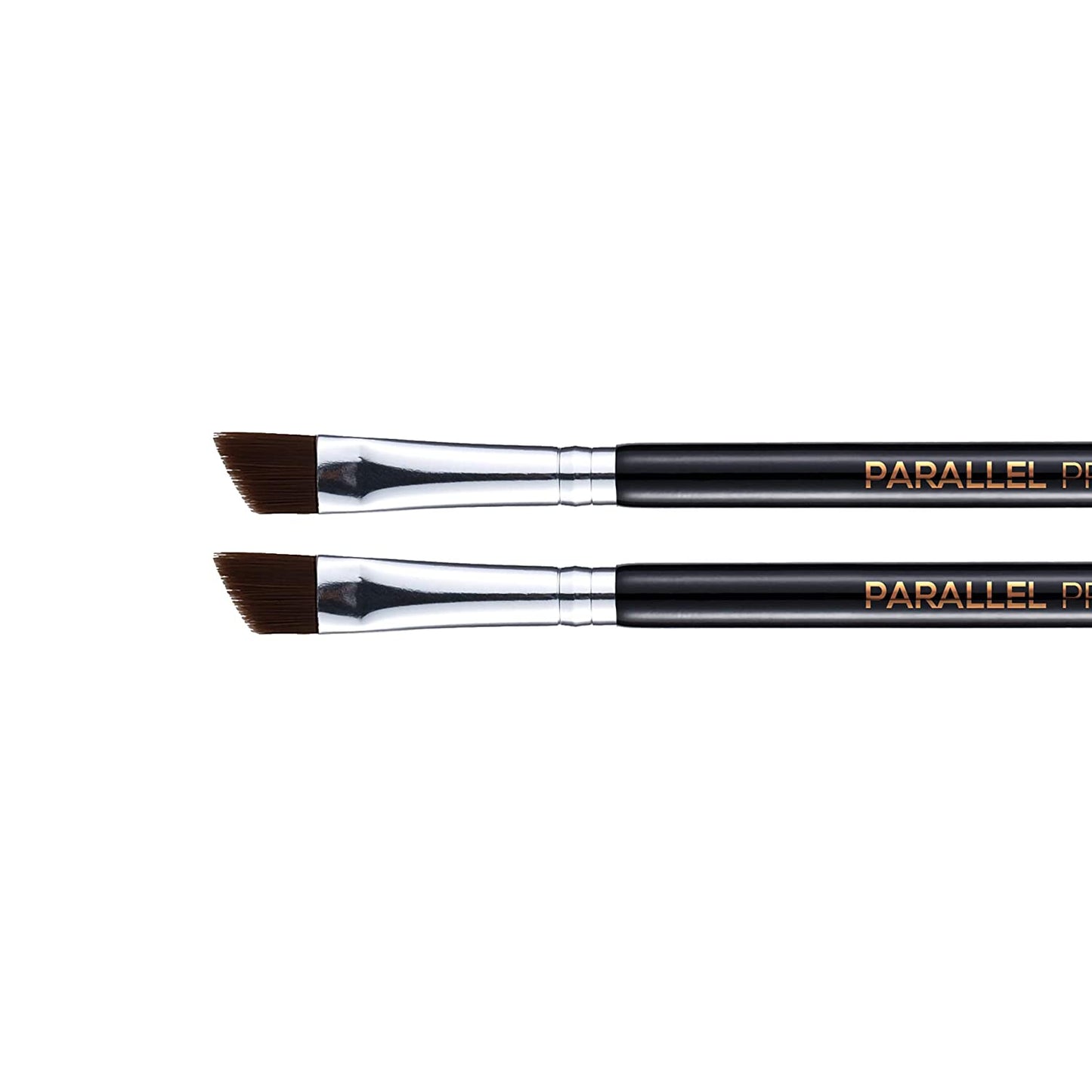 2 Pack Angled Brow Brushes, Cream, Gel, Wax and Powder