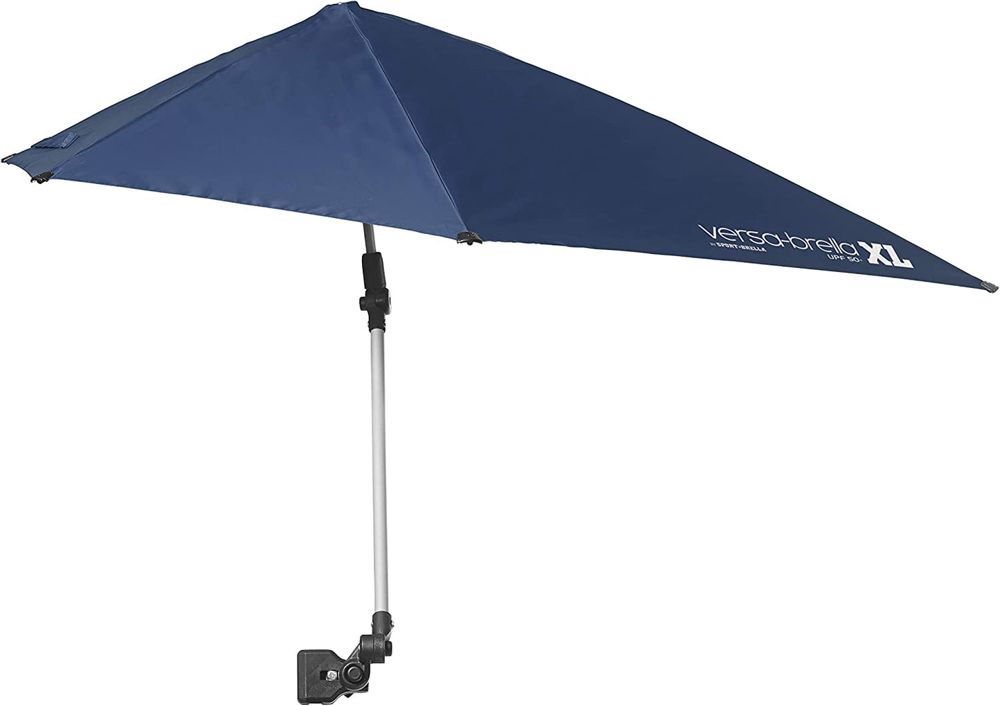 Adjustable umbrella with universal clamp, XL, Midnight Blue