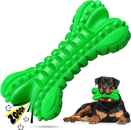 Natural Rubber Chew Toys for Pets, Green