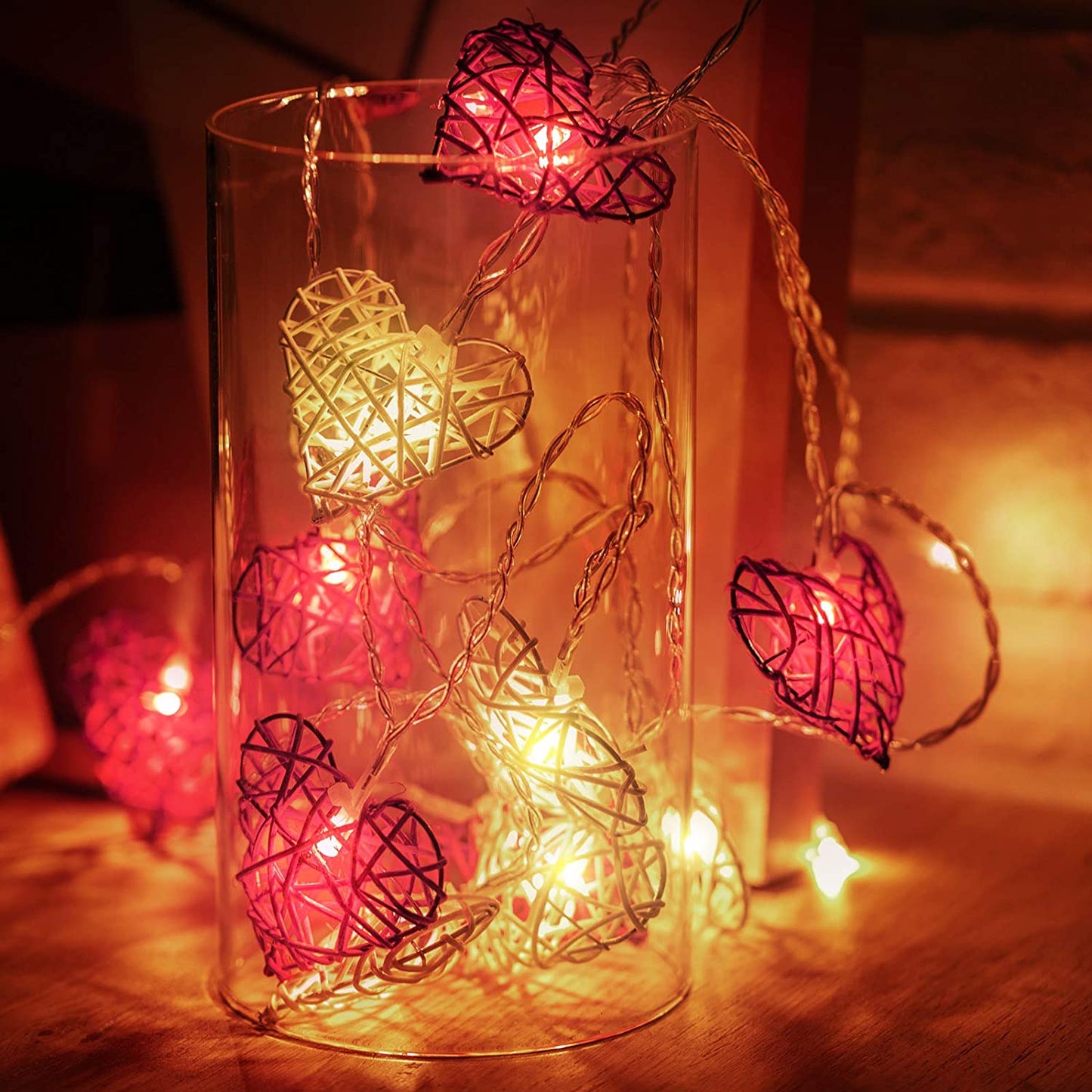 Valentine Heart String Lights (1 Pack)