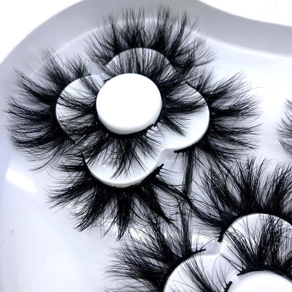 9 Pairs 25mm 5d Natural Long False Eyelashes (KD-111)