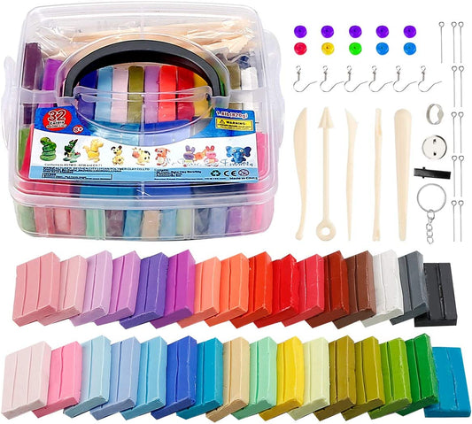 Modeling Baking Clay with Sculpting Tools, (32 Colors)