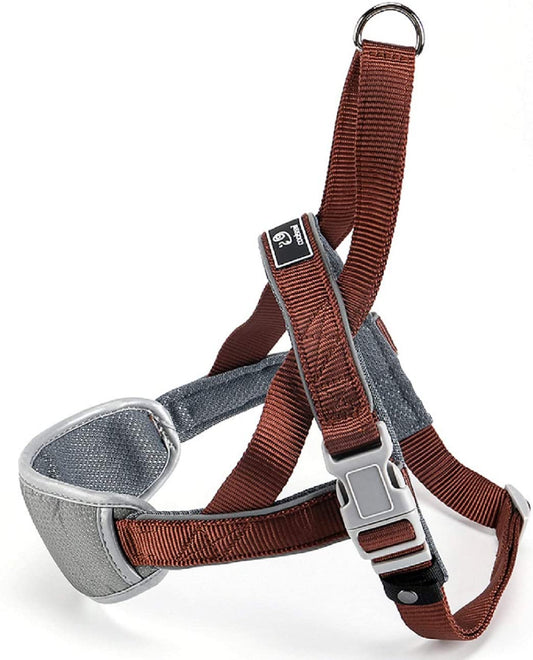 Pet vest , reflective ,  Brown(XS)