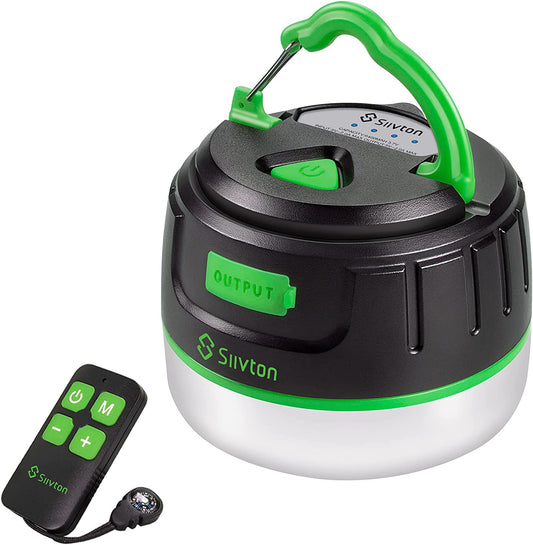 Rechargeable Lantern with Remote, For Emergencies, Green