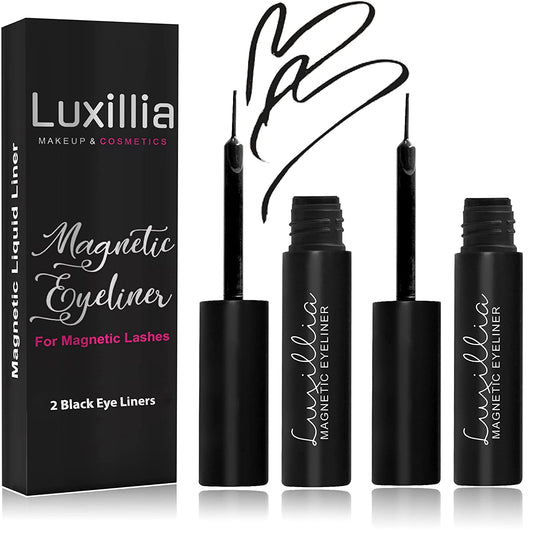 (2 pcs) Black Magnetic Eyeliner for Magnetic Eyelashes