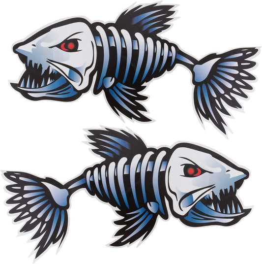 2 pieces of waterproof car sticker, (Shark)