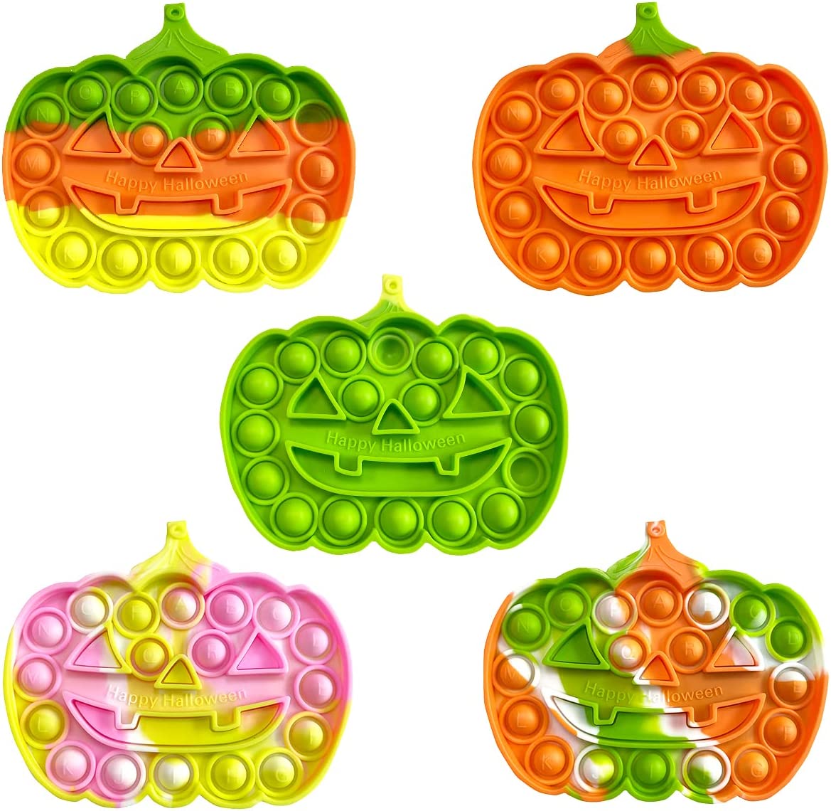 Halloween Pumpkin Toys 5 Pack