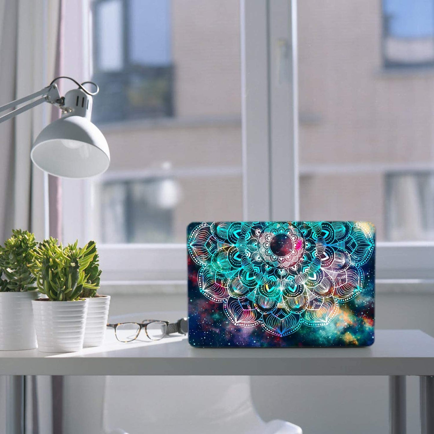 Protective Case and Cover for 13-inch Keyboard, (Nebula Mandala)