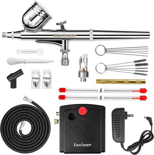 Mini Airbrush Kit Dual Action Multi-Purpose Air Brush