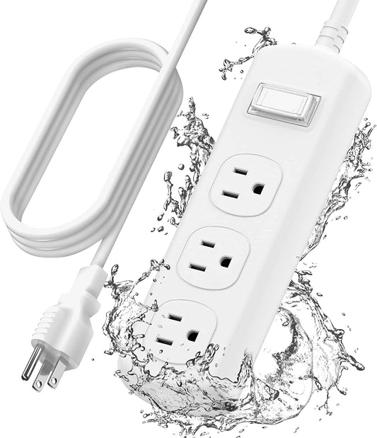 9ft Power Strip, Color: White