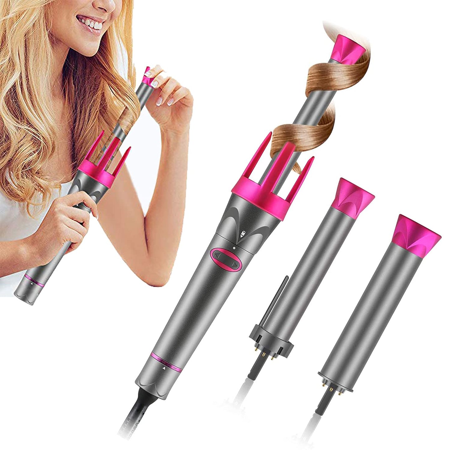 3-in-1 ceramic hair curler