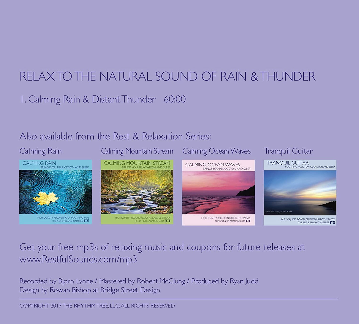 Calming Rain and Distant Thunder (CD)