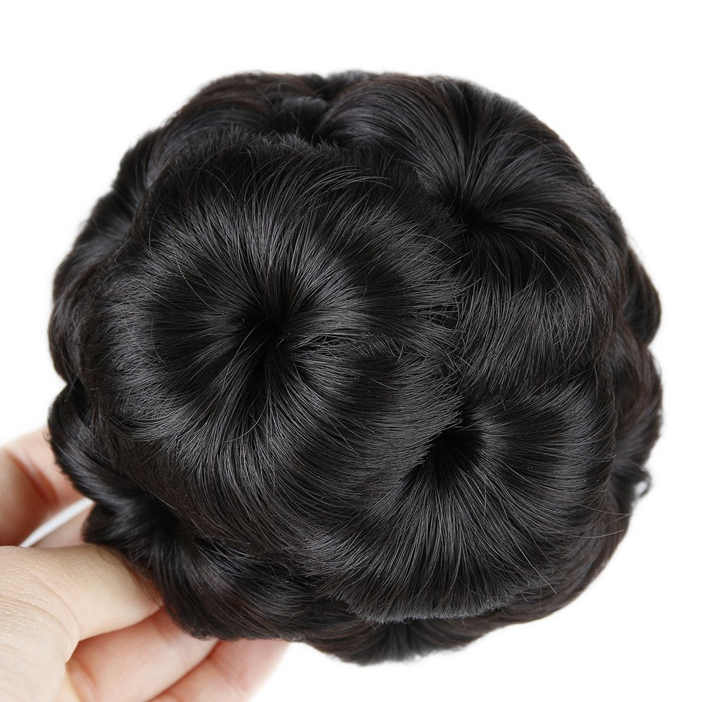 Tress Claw Artificial Ponytail Hair for Women (Natural Black)