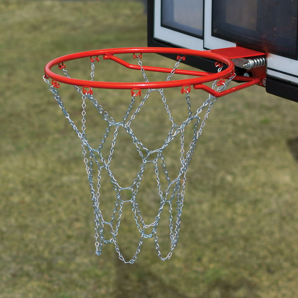 Steel chain basketball net