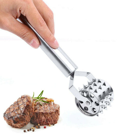 Stainless Steel Food Tenderizer, Silver