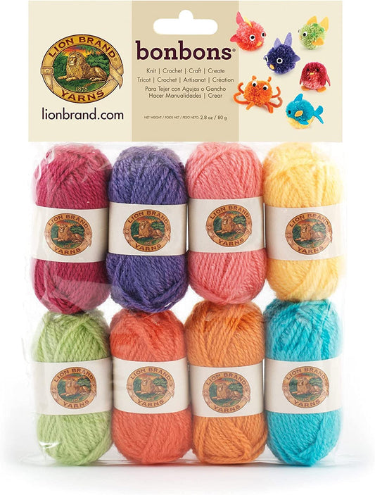 Yarn 8-Pack, 1 x 5.5 x 7.75 Inches, (Multicolor)