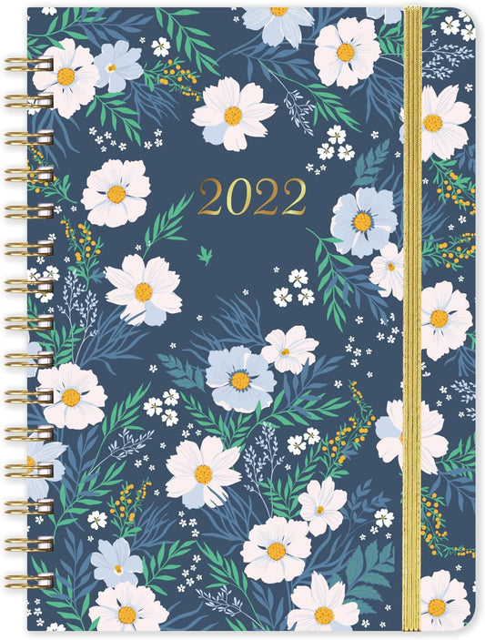 2022 Planner - 8.5" x 6.4", Flexible Hardcover, Blue