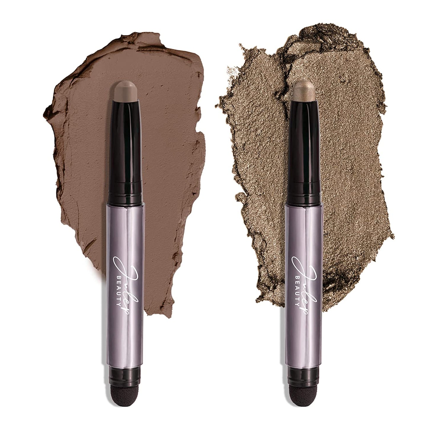 Eyeshadow Stick, 2Pcs (Taupe Shimmer & Stone Matte Duo)