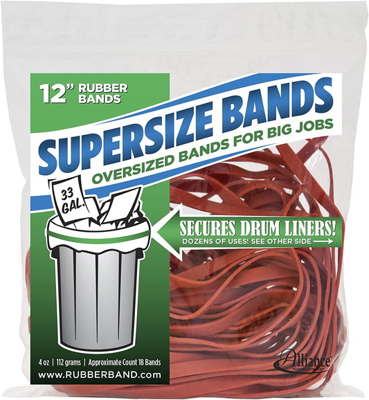 Heavy Duty Latex Rubber Bands (Contains approximately 18 bands)