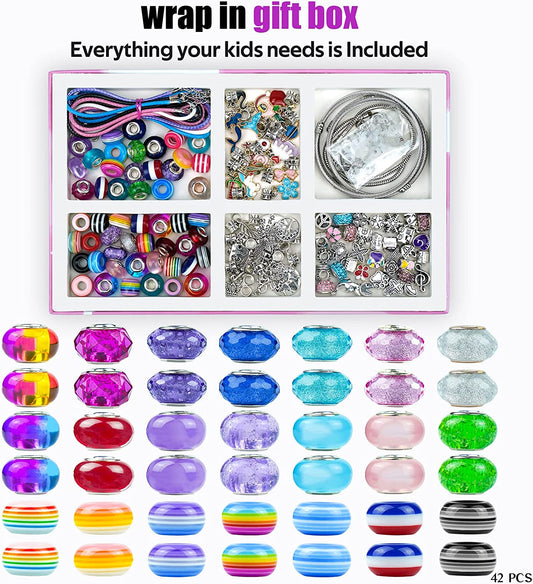 150 Piece Beaded Bracelet Making Kit