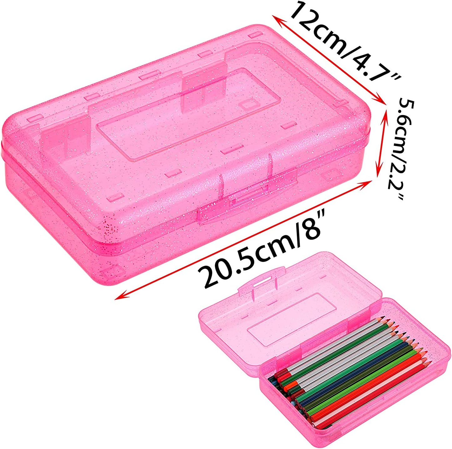 Stylish Multi-Purpose Pencil Case, Case, Pack Pink