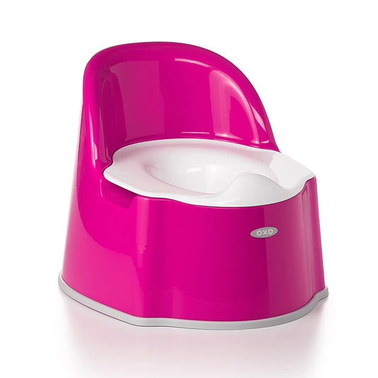 Toddler Potty with Side Handles, ‎12.75 x 15 x 12 inches (Pink)