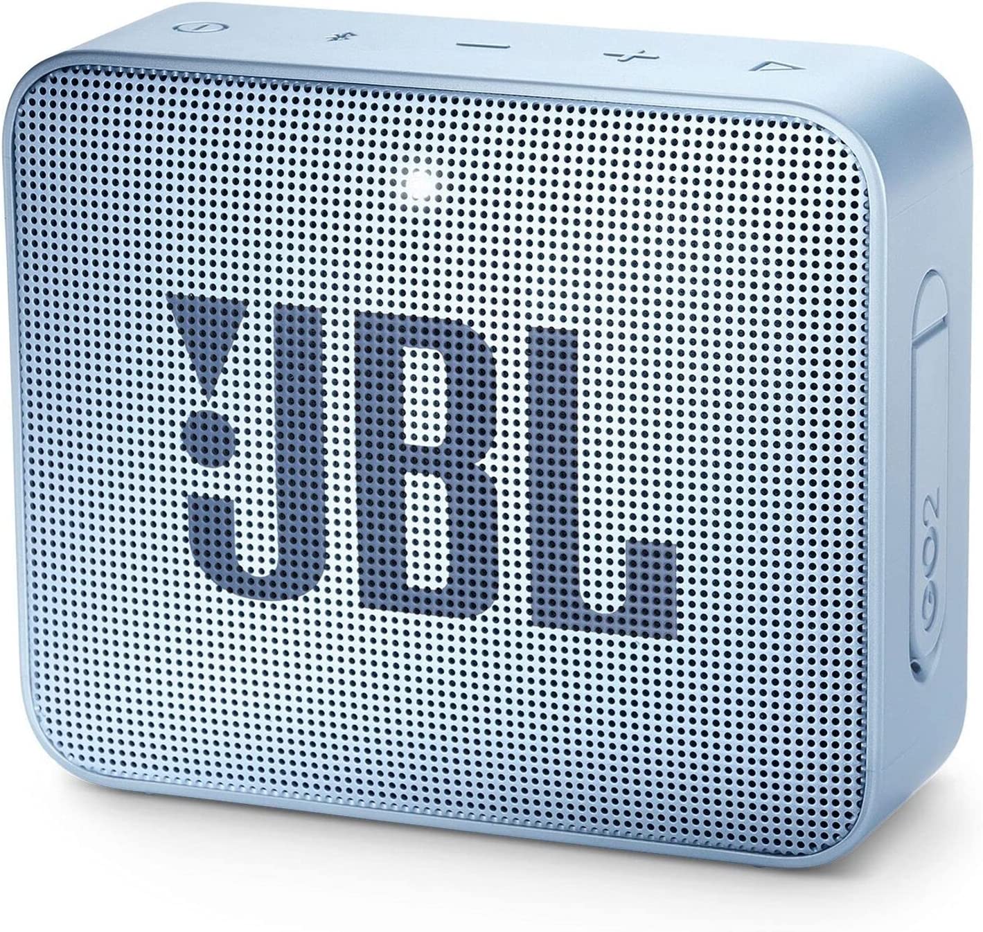 Waterproof portable bluetooth speaker - cyan color