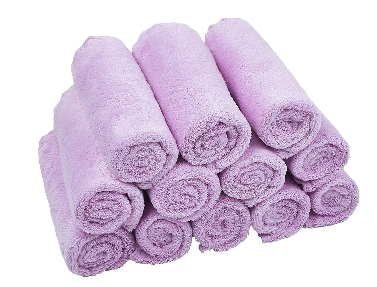 Baby towels, 12-Pack, purple