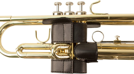 6-point leather valve guard for trumpet