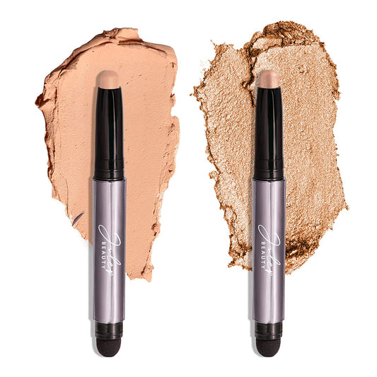 Eyeshadow Stick, 2Pcs (Color: Duo; Desert & Champagne)