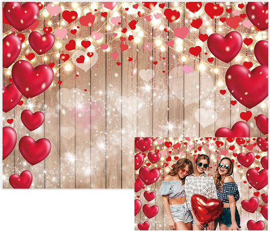 7x5ft Valentine's Day Photography Backdrop