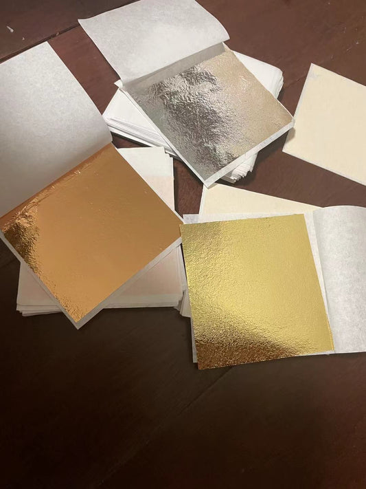 Imitation gold, silver, rose gold foil, suitable for art