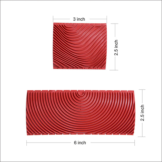 3" / 6" Wood Grain Painting Tool Set