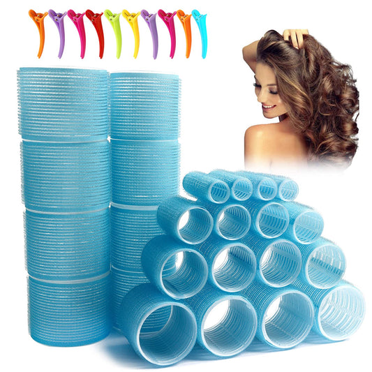 Large Hair Rollers 3 Inch 6 Size 24 Pack